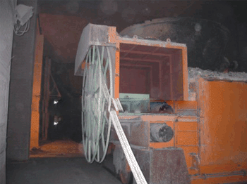 碳鋼轉(zhuǎn)爐渣罐車(chē)電纜卷筒