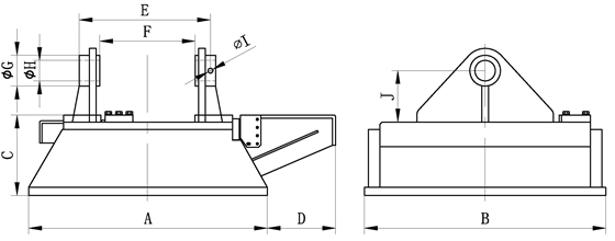 挖掘機(jī)配永磁鐵